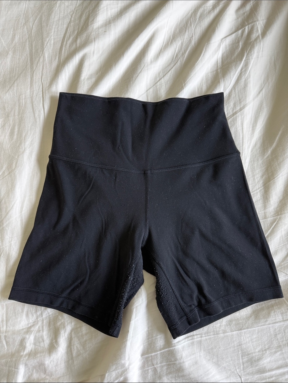 lululemon athletica Black 6in Align Biker Shorts